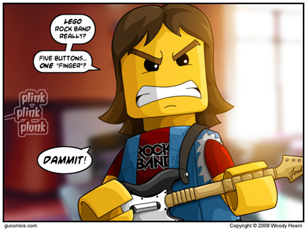 lego rock people